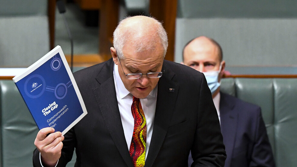 موريسون يصف معدلات التطعيم في أستراليا بـ