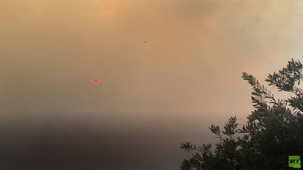 اندلاع حريق في منطقة القدس