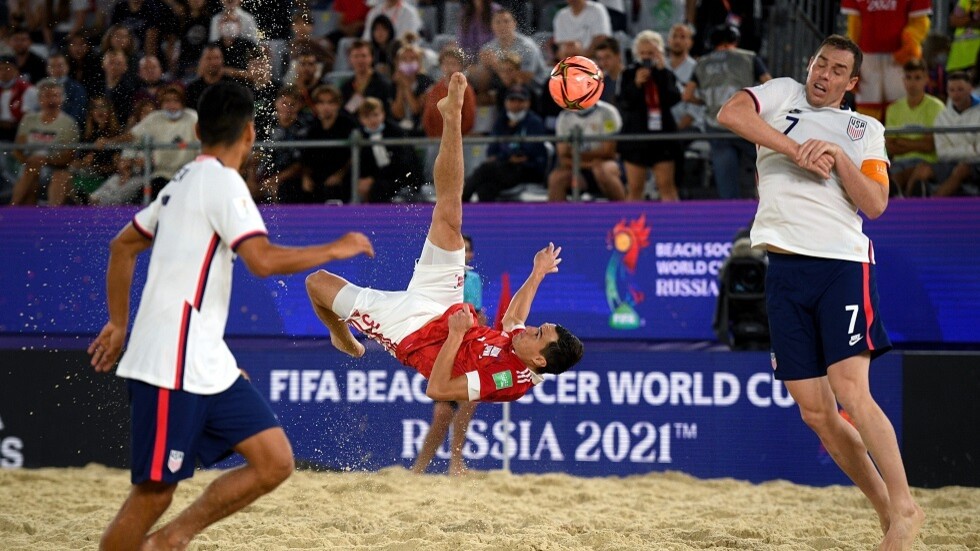 روسيا تفوز على أمريكا بهدف قاتل