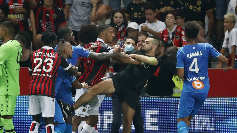 بعد واقعة الشغب.. سلطات الكرة الفرنسية تحقق في أحداث مباراة نيس ومرسيليا
