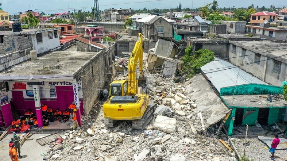 روسيا ترسل مساعدات إنسانية إلى هايتي بعد كارثة الزلزال