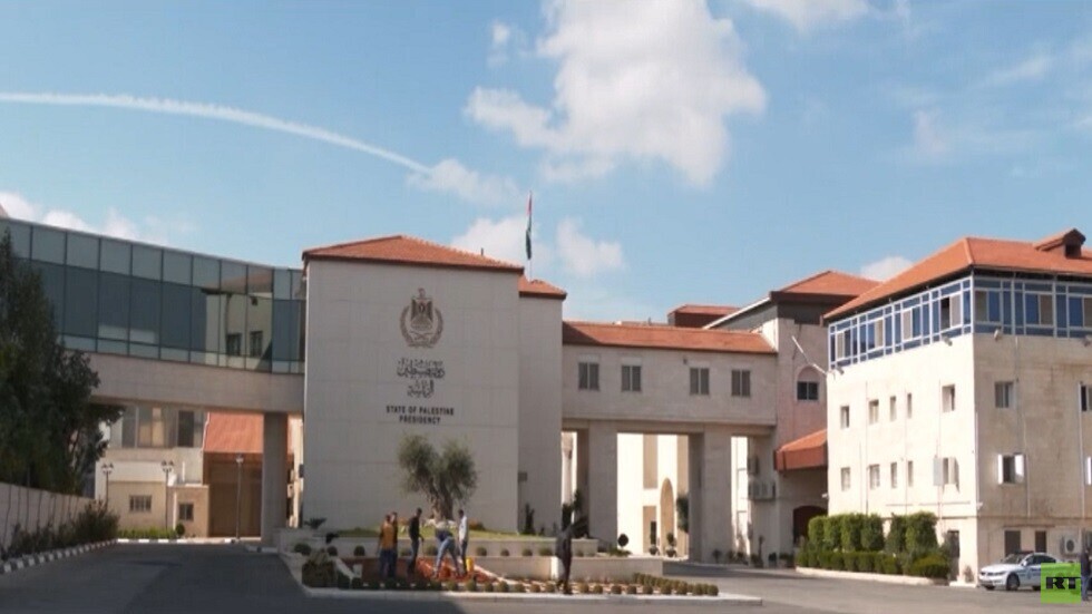 لقاء عباس و غانتس في رام الله