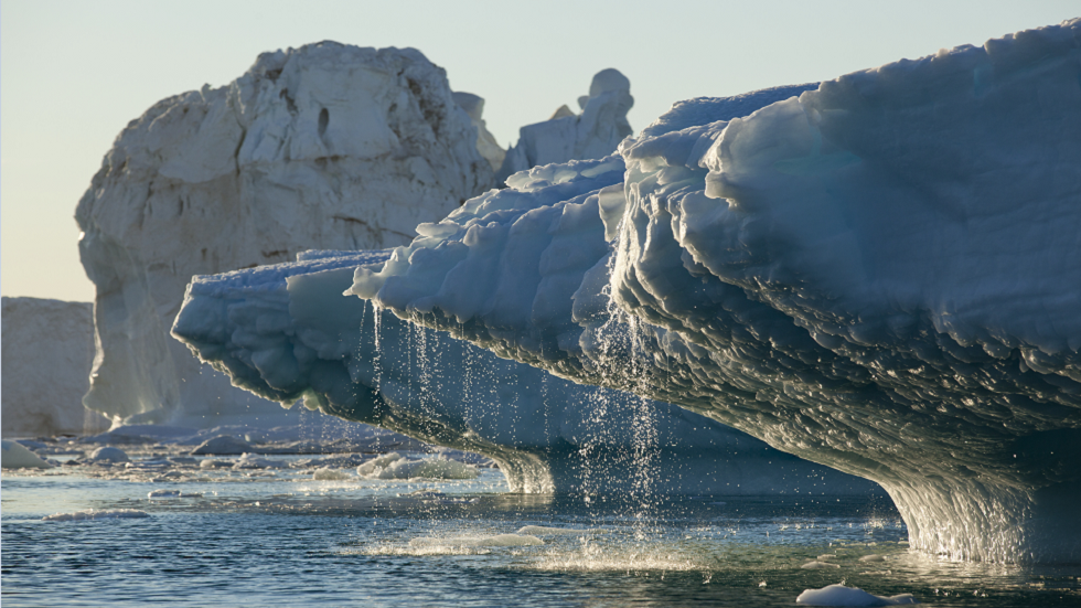 غرينلاند تفقد جليدا في يوم واحد يكفي لتغطية فلوريدا في بوصتين من الماء!