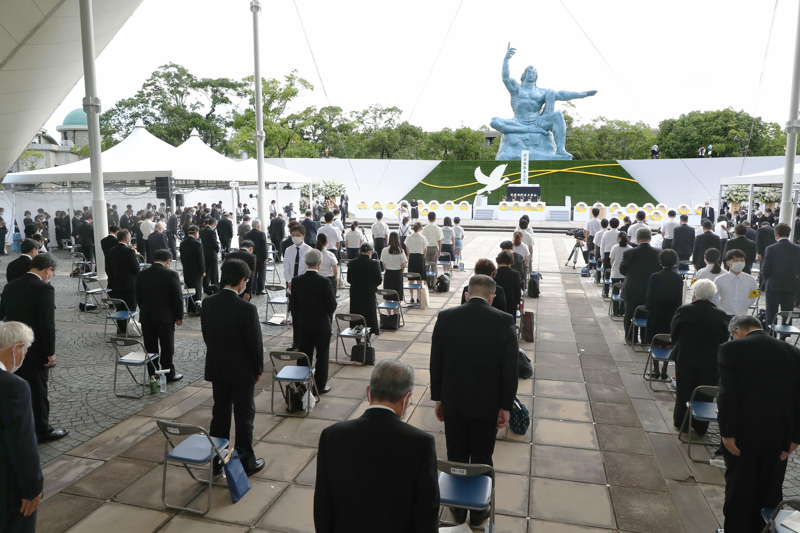اليابان.. إحياء الذكرى الـ76  للقصف الذري الأمريكي لمدينة ناغازاكي (صور + فيديو)