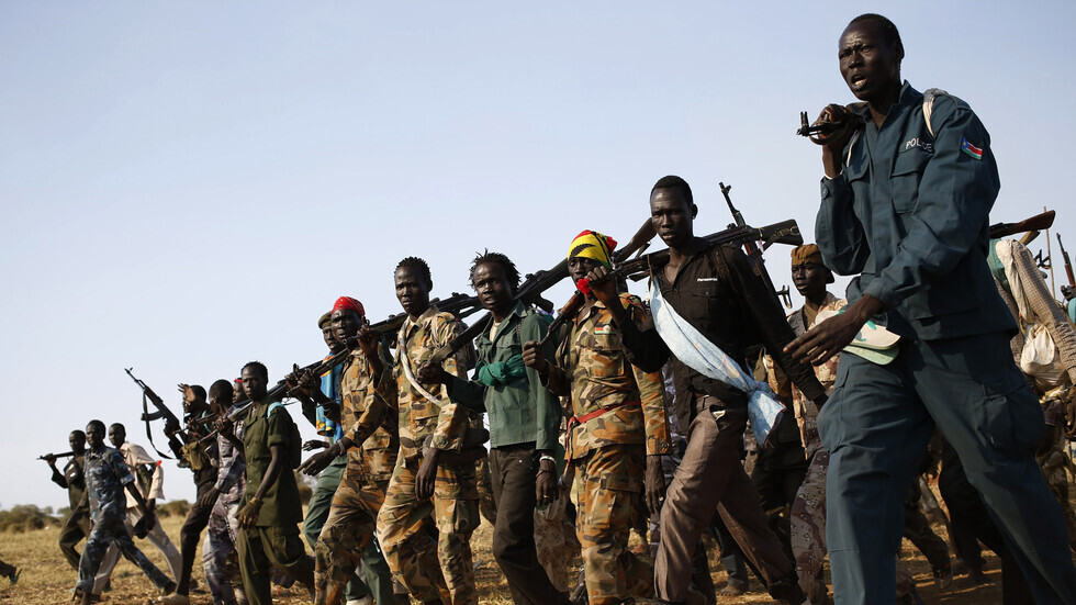 مسلحون في دولة جنوب السودان