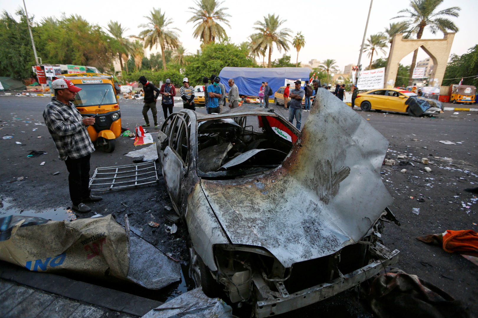 مراسلنا: مقتل قيادي في الحشد الشعبي بقصف طائرة مسيرة شمالي العراق