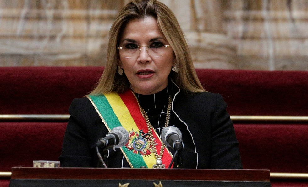 رئيسة بوليفيا السابقة جانين آنييز