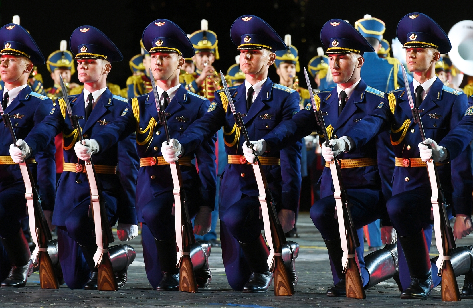 قطر تشارك للمرة الأولى في مهرجان روسي للموسيقات العسكرية