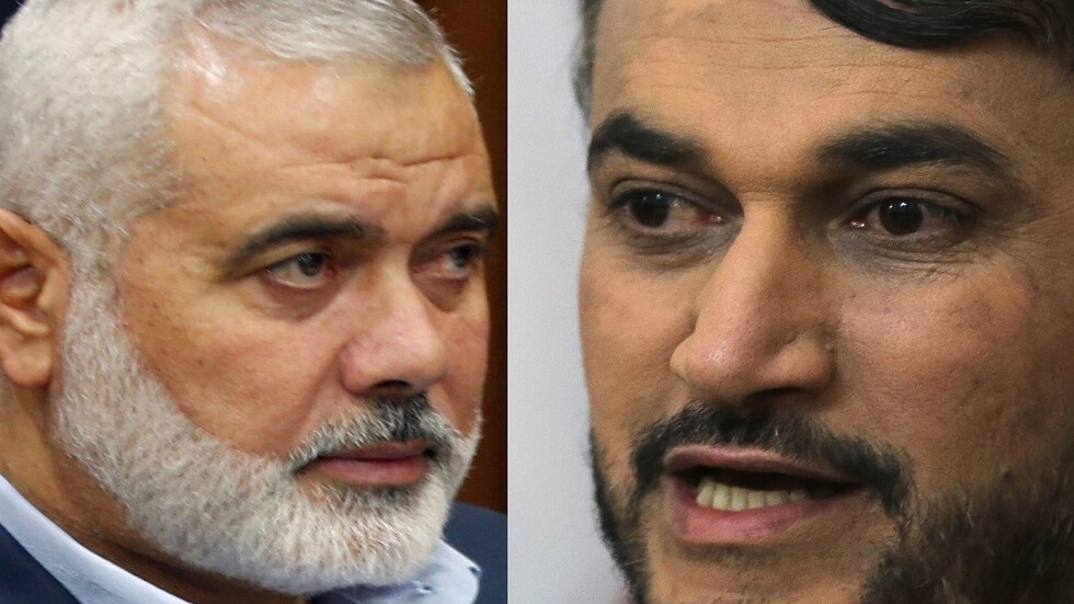 عبد اللهيان لهنية: المقاومة هي الخيار الوحيد لتحرير فلسطين