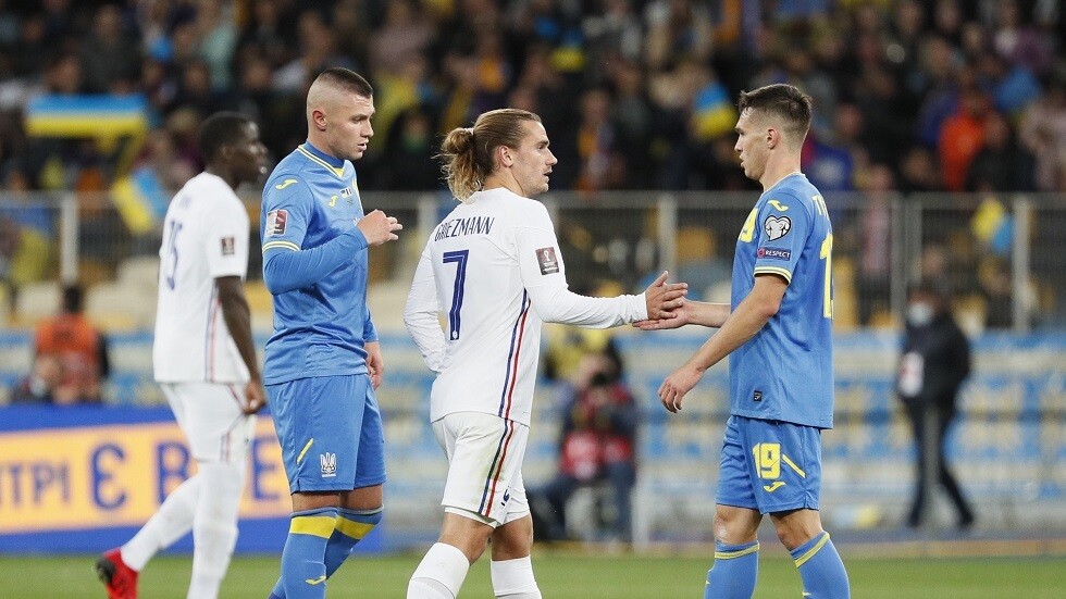 فرنسا تنجو من الهزيمة أمام أوكرانيا