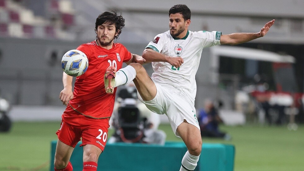 شاهد.. العراق يتعرض لهزيمة مؤثرة أمام إيران