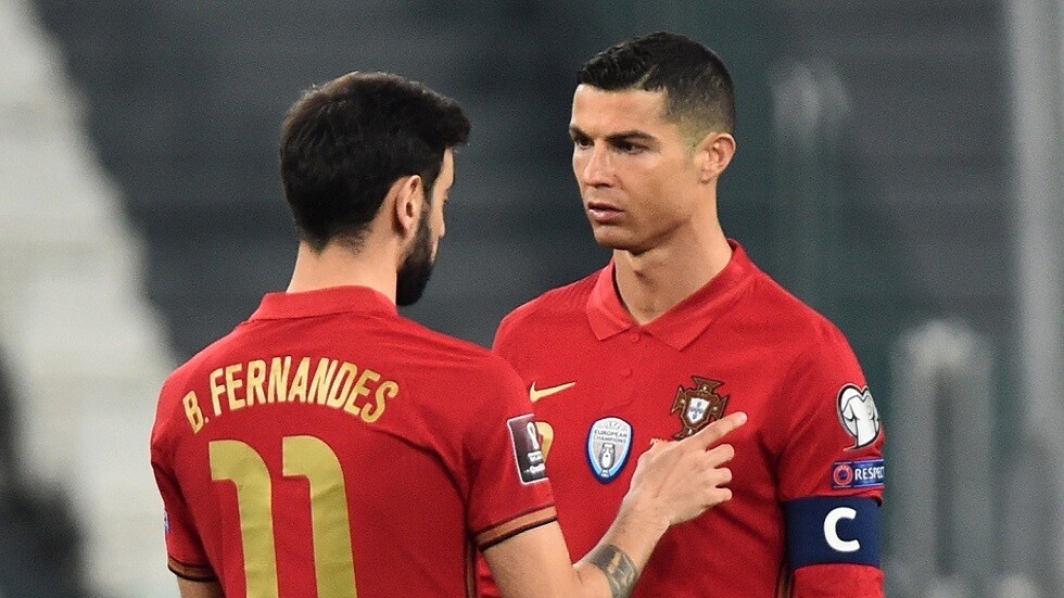 فيرنانديش: فرصنا في تحقيق الألقاب تزداد في وجود رونالدو