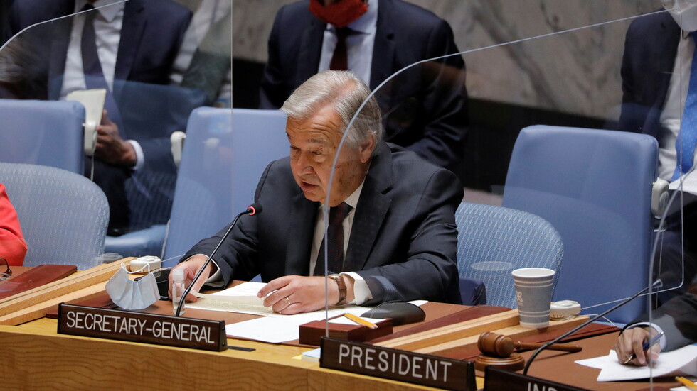 غوتيريش: انهيار أفغانستان الاقتصادي سيمثل هدية للإرهابيين