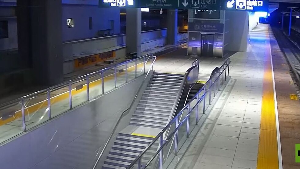 لحظة وقوع زلزال بقوة 6.0 درجات في الصين والبلاد تطلق نداء طارئا