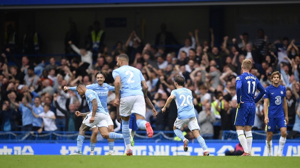 مانشستر سيتي يتغلب على تشيلسي في عقر داره ويثأر من هزيمته في نهائي دوري الأبطال