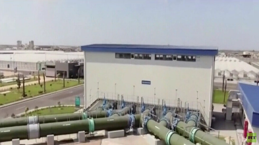 مصر.. افتتاح محطة لمعالجة مياه الصرف