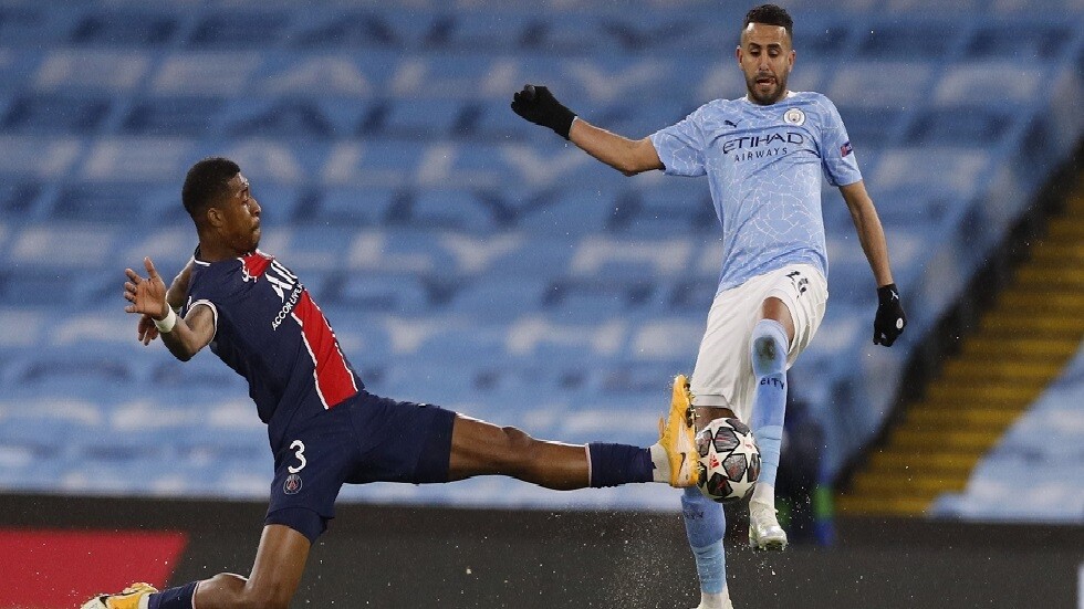 محرز يتغزل في باريس سان جيرمان