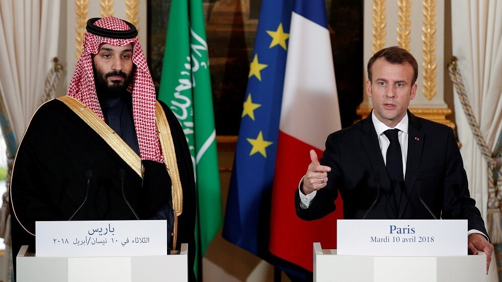 ولي العهد السعودي والرئيس الفرنسي يبحثان العلاقات الثنائية وقضايا إقليمية
