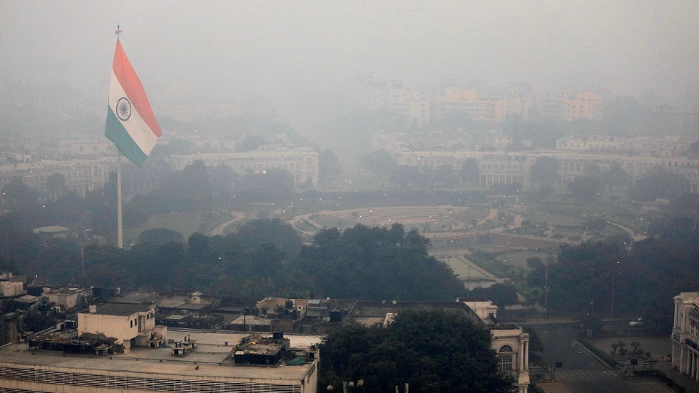 تقرير: تلوث الهواء سيقصر عمر 40% من سكان الهند