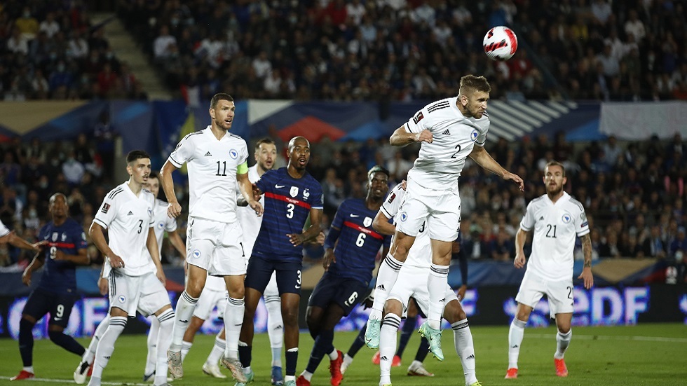 تصفيات مونديال 2022.. فرنسا تسقط في كمين البوسنة