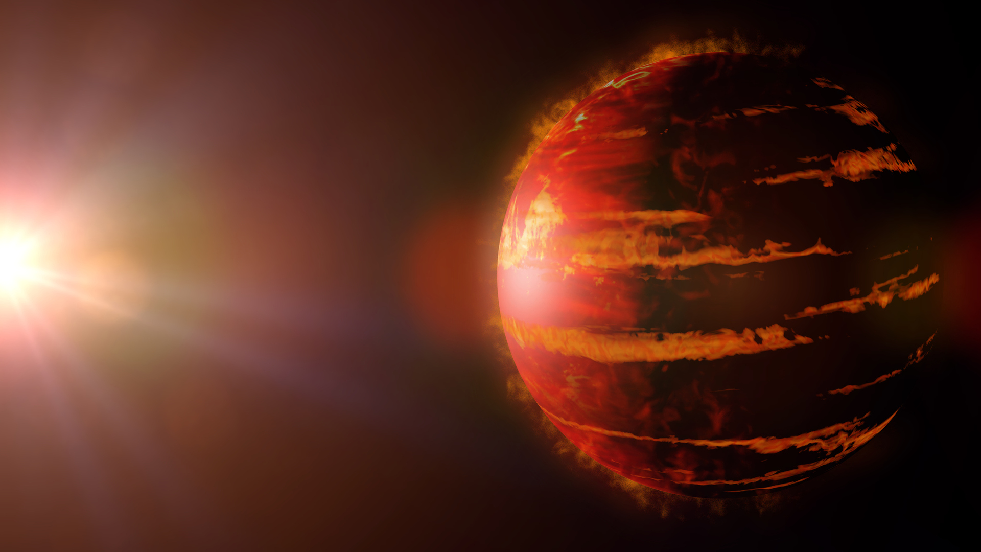 اكتشاف كوكب خارج المجموعة الشمسية شديد الحرارة وبأضعاف حجم كوكب المشتري