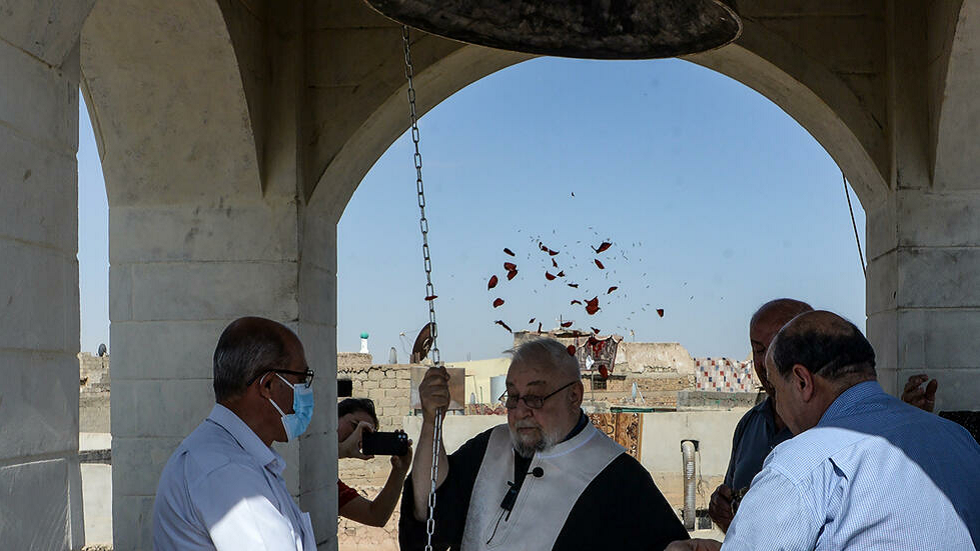 جرس كنيسة مار توما يقرع من جديد في الموصل العراقية