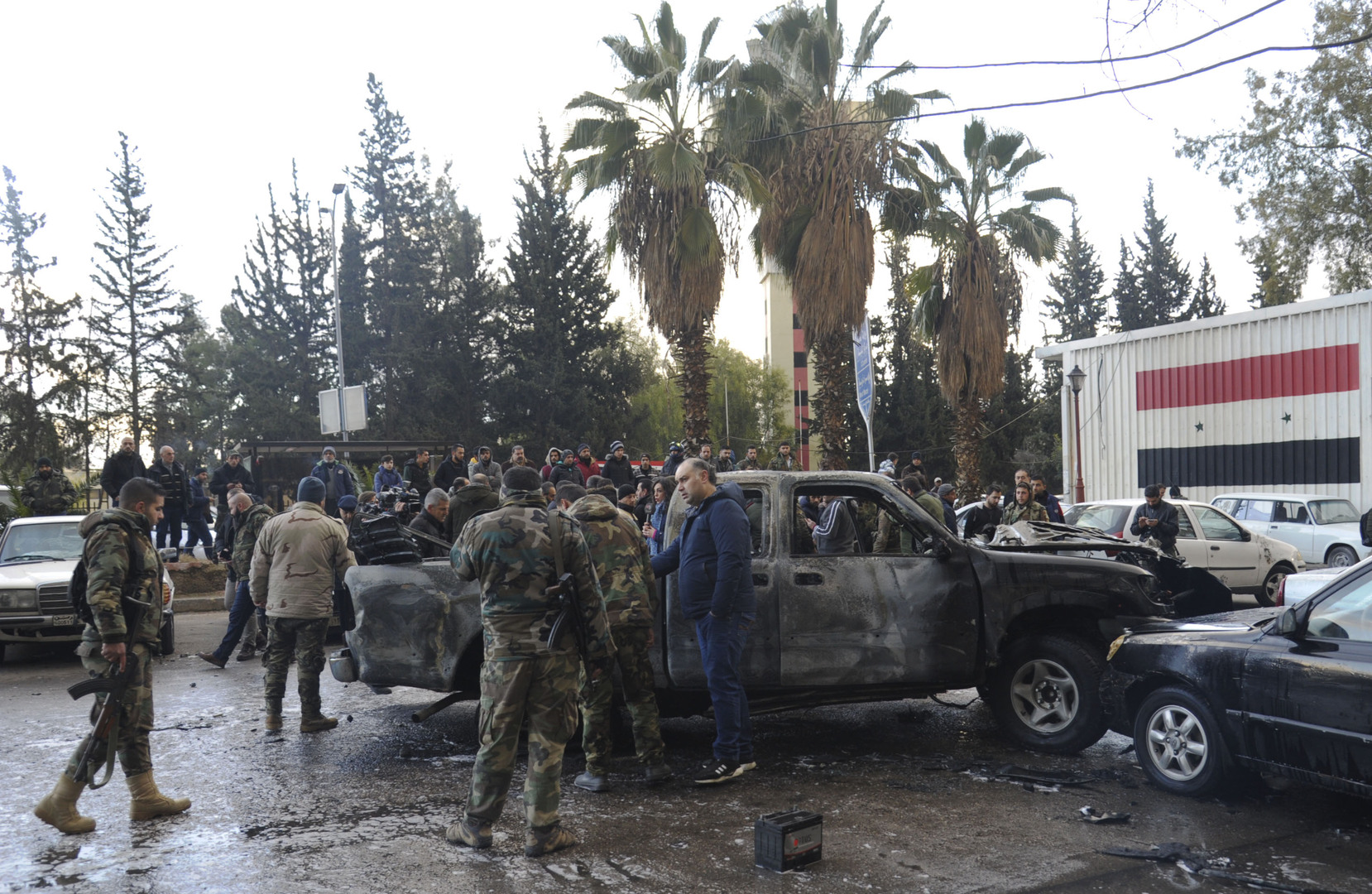 سوريا.. مصرع شخصين وإصابة 11 آخرين بانفجار قنبلة أمام القصر العدلي في طرطوس