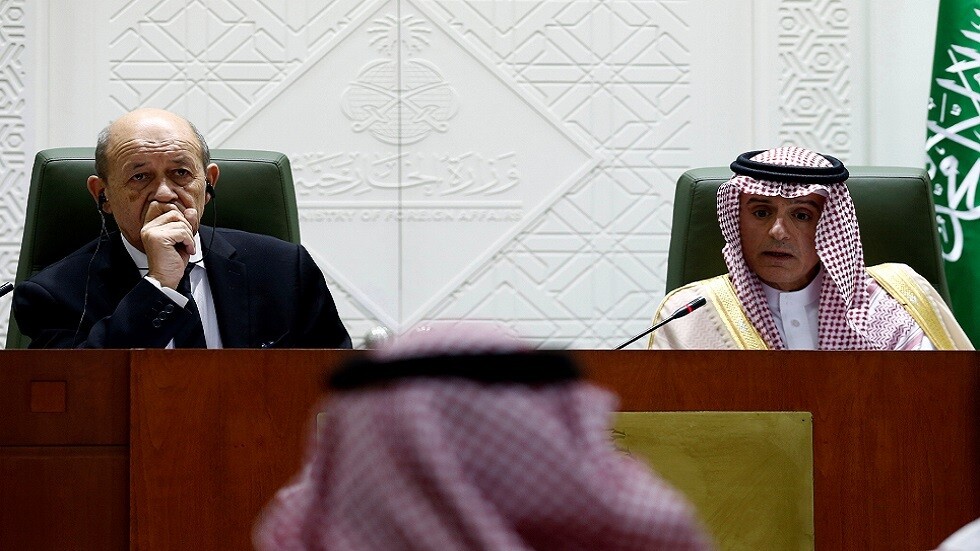 الجبير يبحث مع لودريان عددا من القضايا الإقليمية والدولية