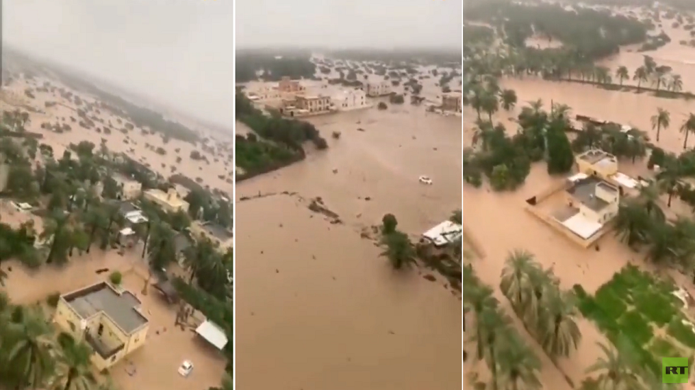 مشاهد صادمة تم توثيقها عبر الطائرة لتأثيرات