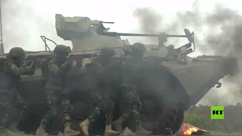 الدفاع الروسية تنشر لقطات من تدريب 