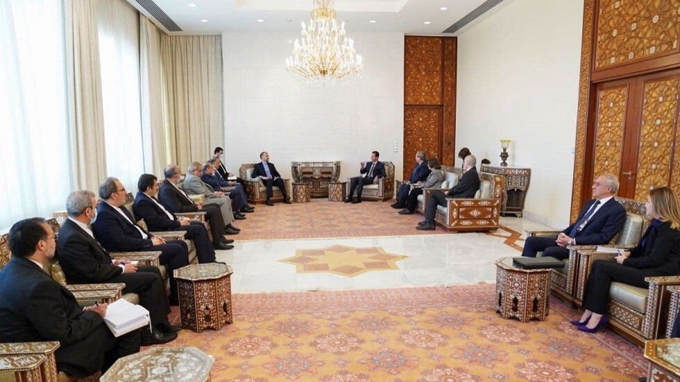 سوريا.. الرئيس الأسد يستقبل وزير الخارجية الإيراني والوفد المرافق له