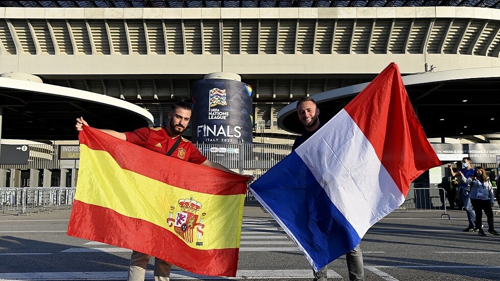 التشكيلة الأساسية لمباراة فرنسا وإسبانيا في نهائي دوري الأمم الأوروبية