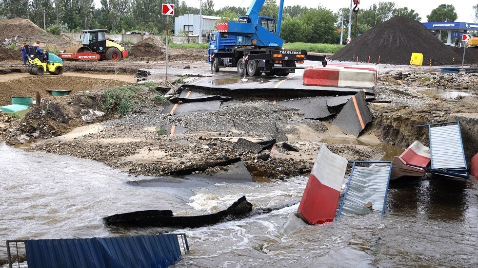 مصرع 15 شخصا على الأقل في الصين نتيجة الفيضانات