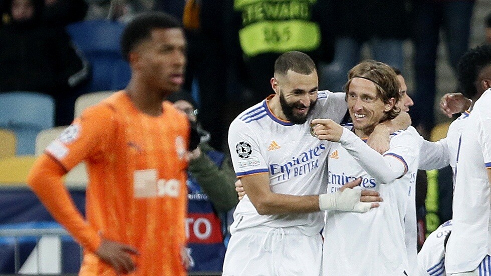 ريال مدريد يكتسح شاختار دونيتسك بخماسية نظيفة في دوري الأبطال (فيديو)