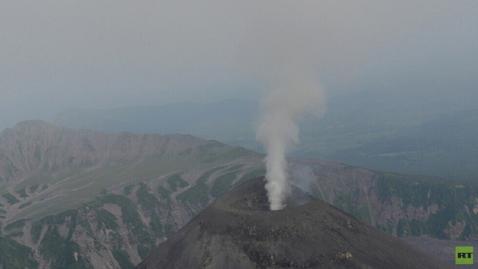 أثر رماد ناتج عن ثوران بركان في كامتشاتكا يمتد لـ90 كيلومترا