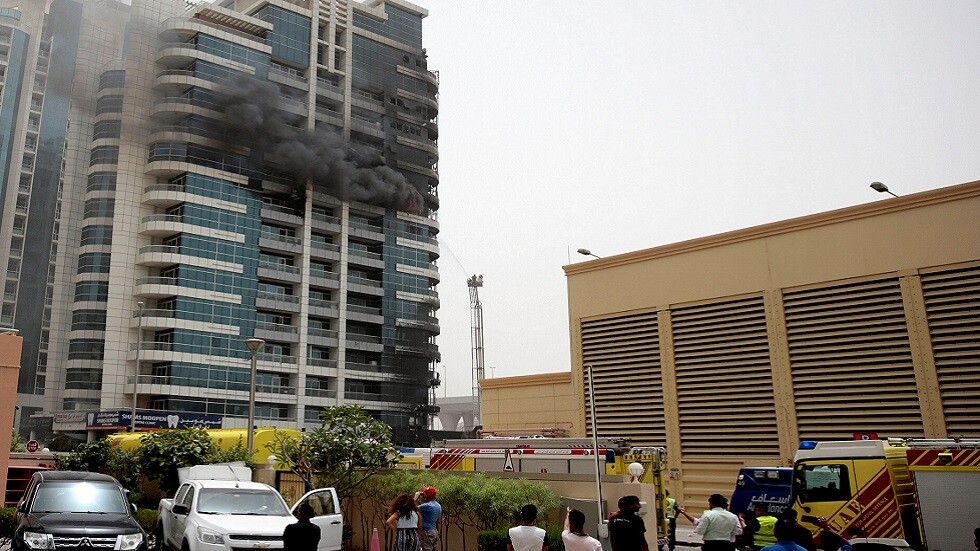 الإمارات.. السيطرة على حريق في شقة بمنطقة دبي مارينا