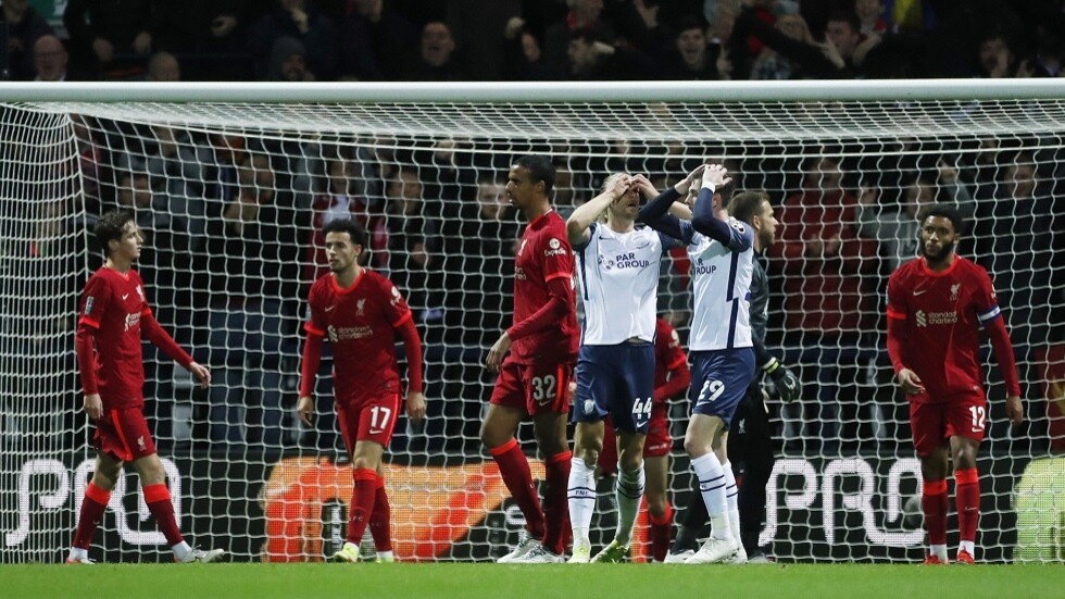 ليفربول ينجز مهمته أمام بريستون نورث إيند من دون صلاح