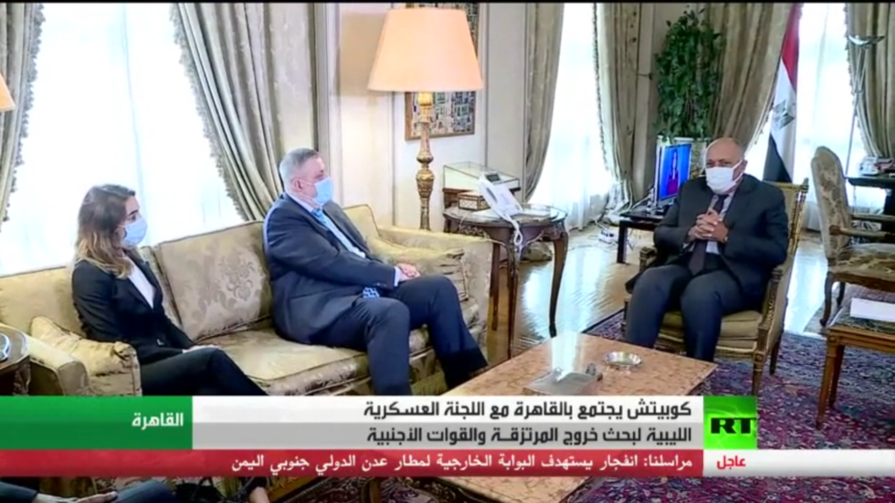 كوبيتش بالقاهرة لبحث خروج المرتزقة من ليبيا