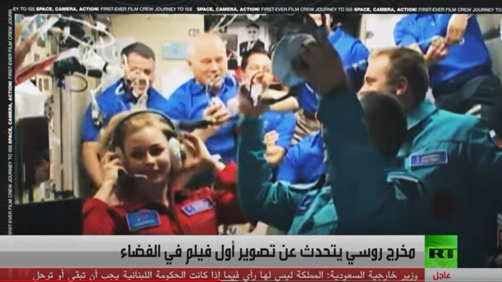 مخرج روسي يتحدث عن تصوير أول فيلم في الفضاء