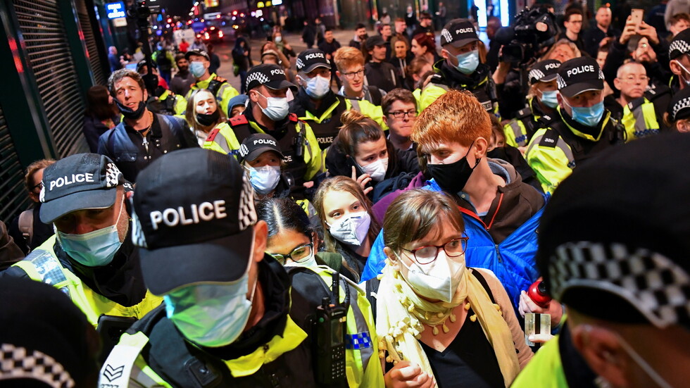 مئات المدافعين عن البيئة يتجمعون في غلاسكو عشية "كوب 26"