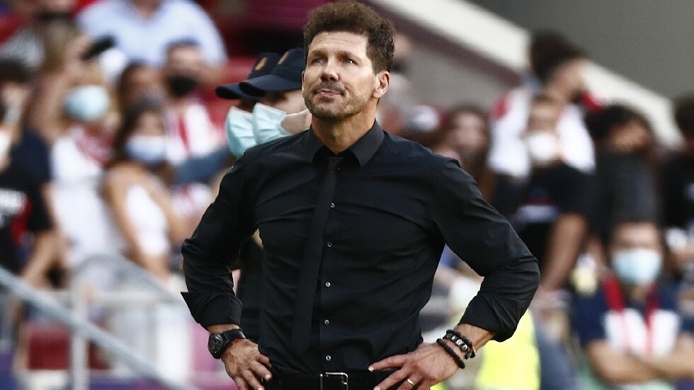 سيميوني يعترف بأن أتلتيكو مدريد يمر ببعض الصعوبات