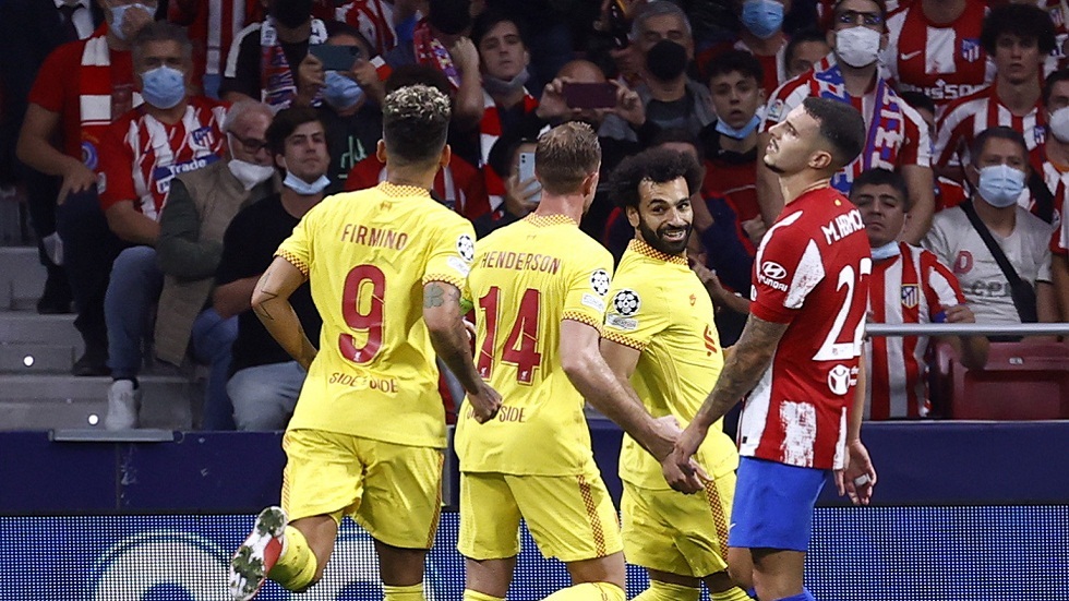 صلاح يتألق ويقود ليفربول للفوز على أتلتيكو مدريد في عقر داره (فيديو)