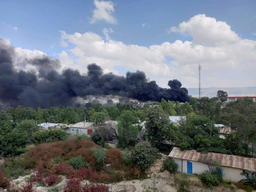 إصابة 11 مدنيا بضربة جوية وجهها الجيش الإثيوبي في عاصمة تيغراي