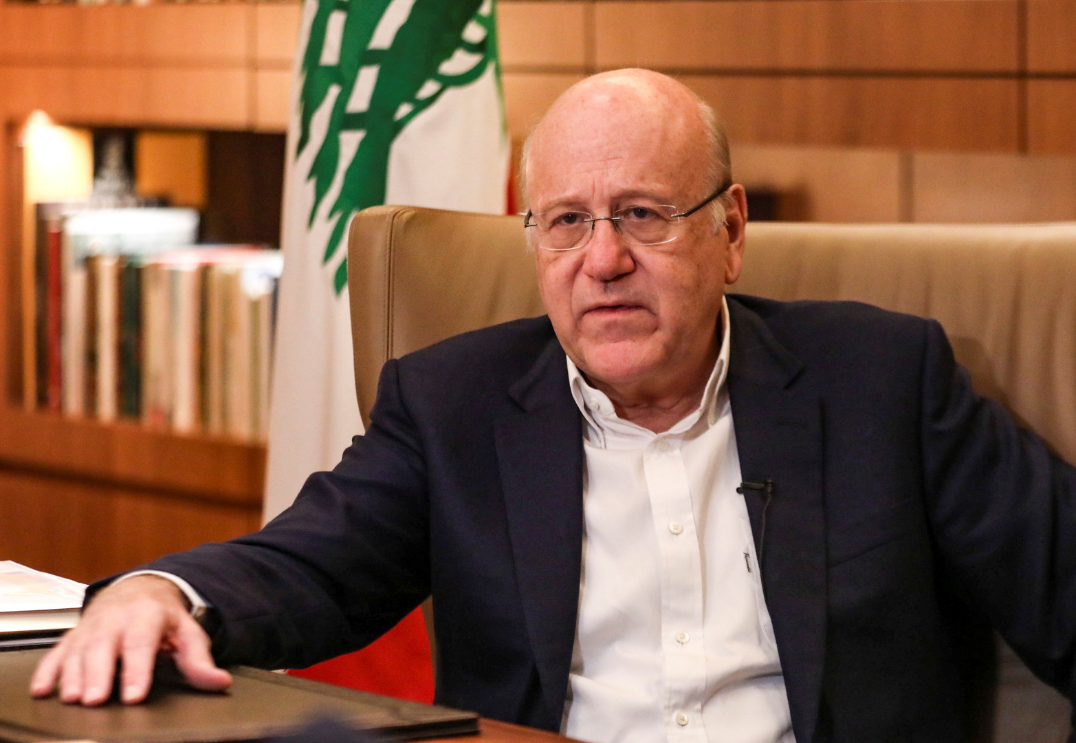 ميقاتي: الرئيس عون طلب مني التأكيد على موقف لبنان من تصريحات قرداحي