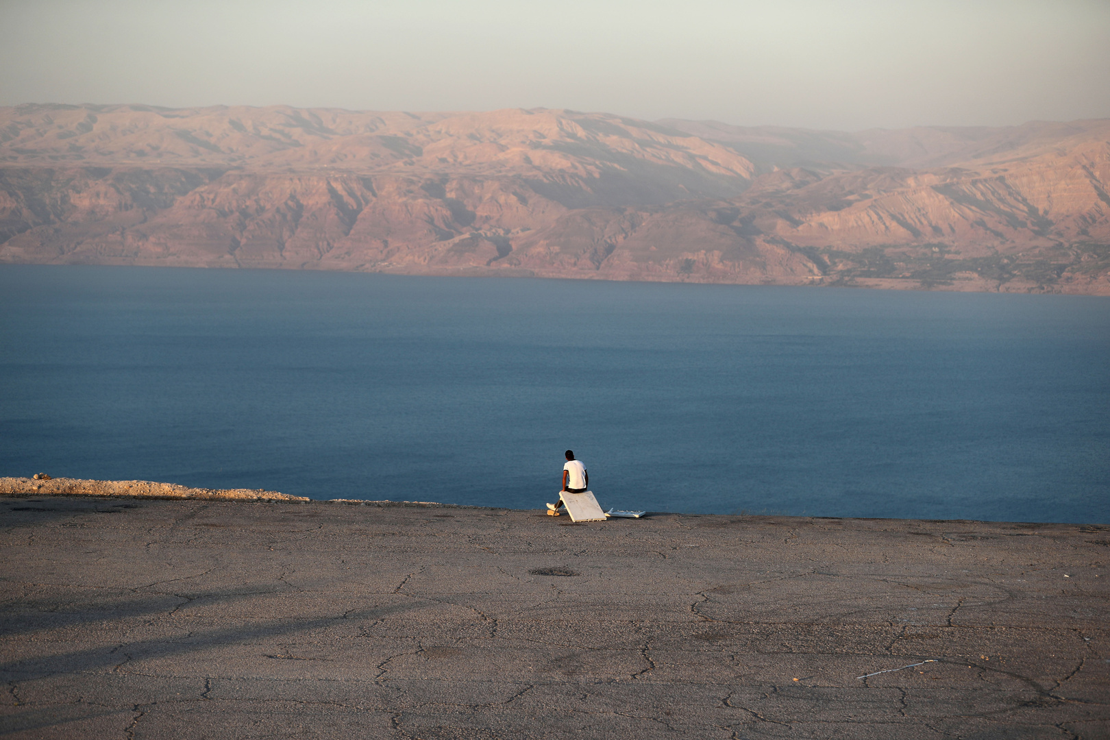 غرق امرأة مسنة في البحر الميت