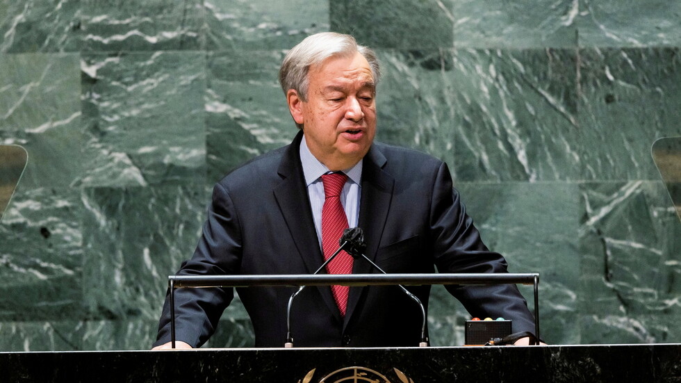 غوتيريش يعرب عن قلقه إزاء الوضع في إثيوبيا