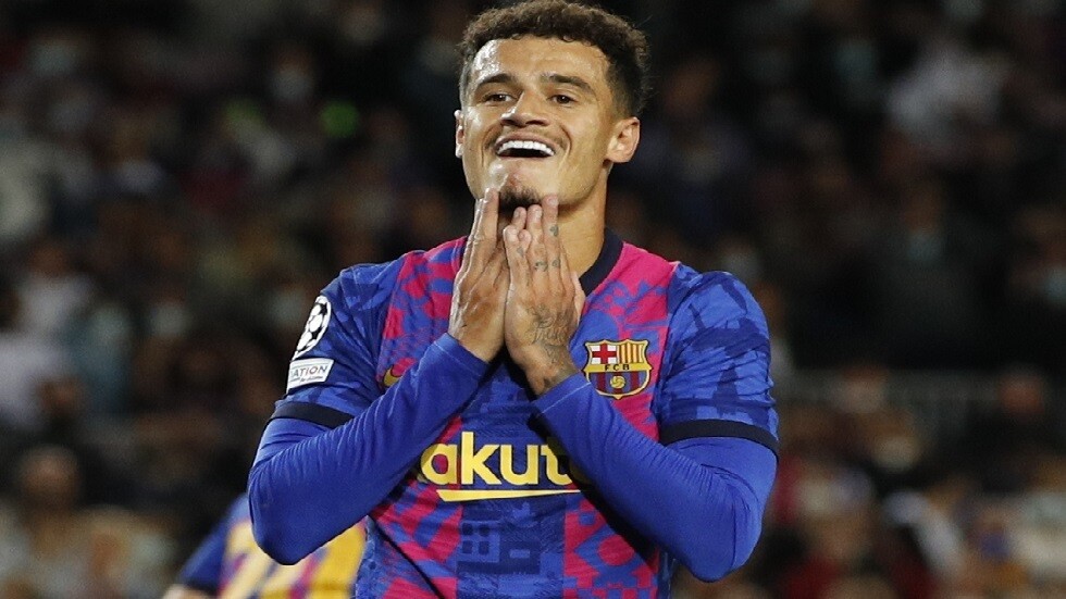 تصرف كوتينيو يثير غضب لاعبي برشلونة (صور)