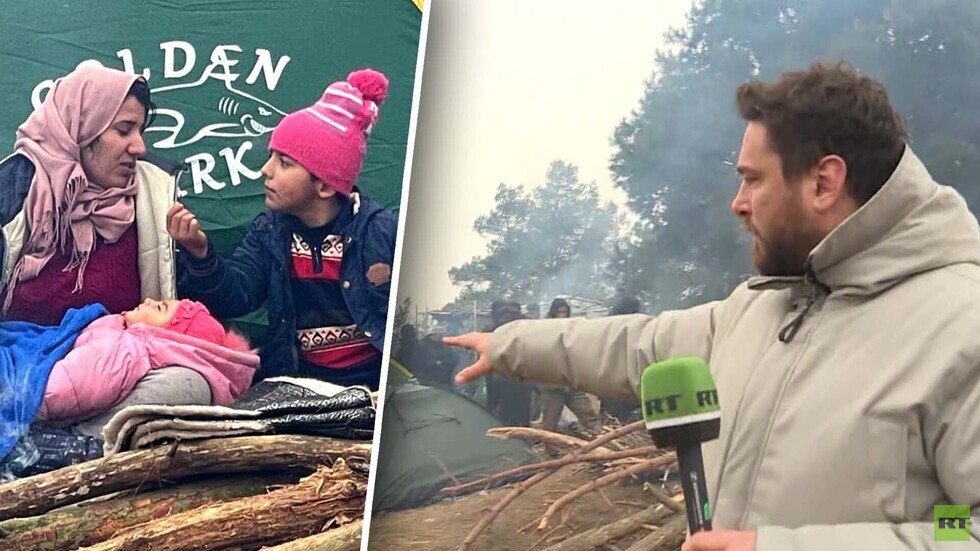 كاميرا RT ترصد أوضاع اللاجئين العالقين عند حدود بيلاروس وبولندا