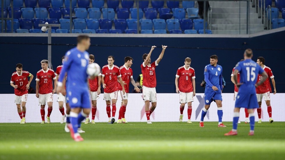 منتخب روسيا يكتسح نظيره القبرصي