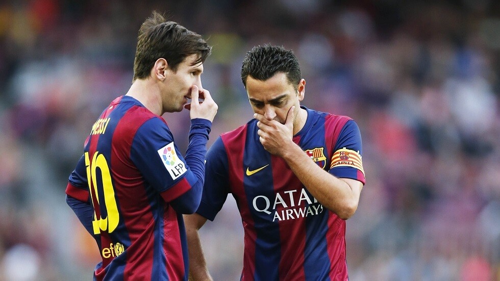 برشلونة ينشر هدفا سجله تشافي على طريقة ميسي في مرمى ليفربول (فيديو)